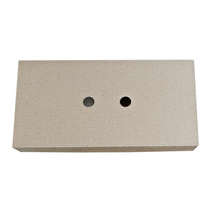 Couvercle "Chokra" en carton kraft ondulé pour plateau repas 380x198mm H60mm - 50Pcs