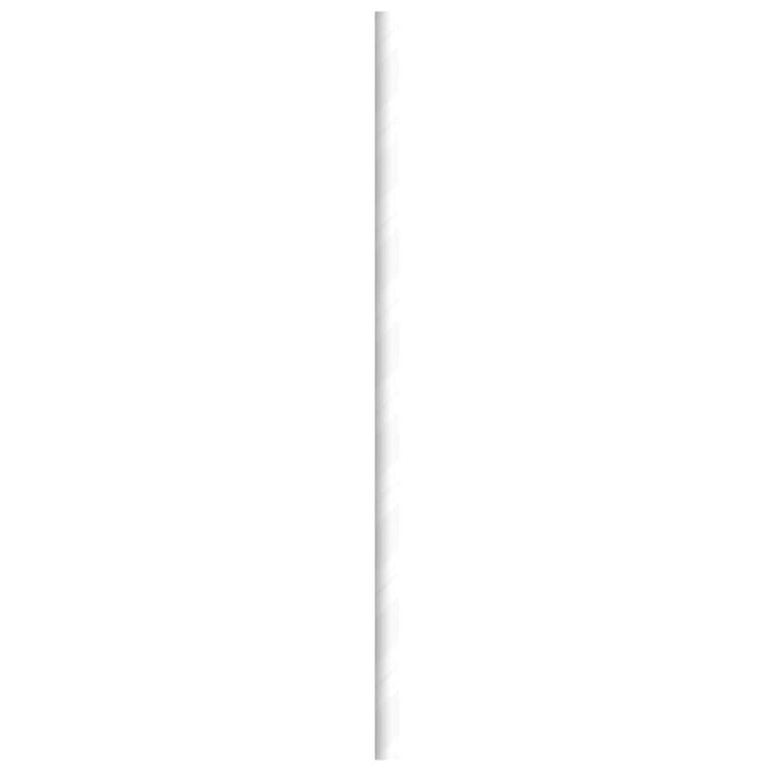 Paille à cocktail en papier blanc  H145mm-3000Pcs