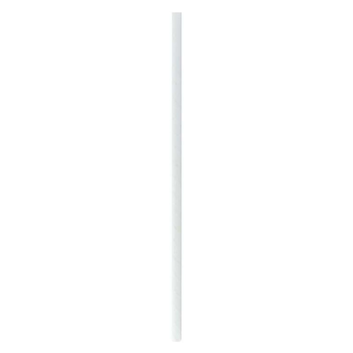 Paille en papier blanc   H197mm-3000Pcs