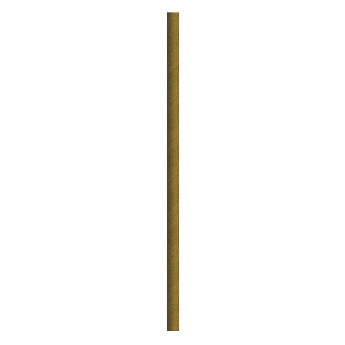 Paille pour smoothie en papier kraft brun  H197mm-3000Pcs