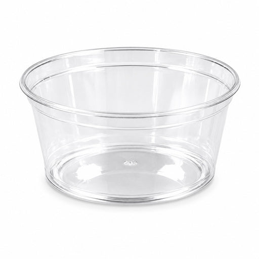 Pot à sauce rond en plastique PS cristal  H47mm 270ml-1000Pcs