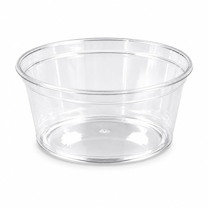 Pot à sauce rond en plastique PS cristal  H47mm 270ml-1000Pcs