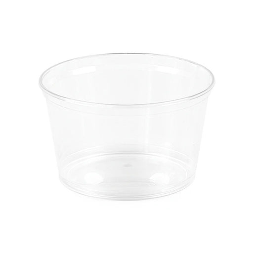 Pot à sauce rond en plastique PS cristal  H61mm 350ml-1000Pcs