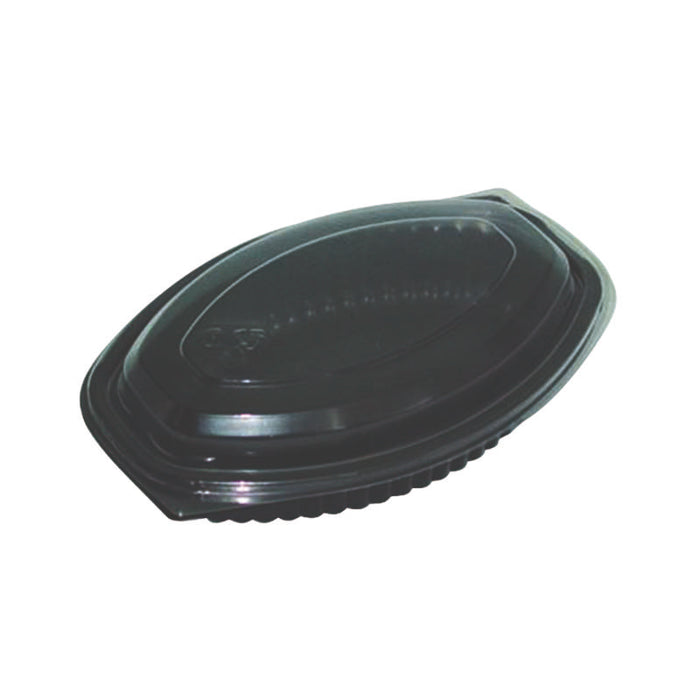 Cassolette plastique PP ovale noire 207x143mm H27mm 400ml-200Pcs