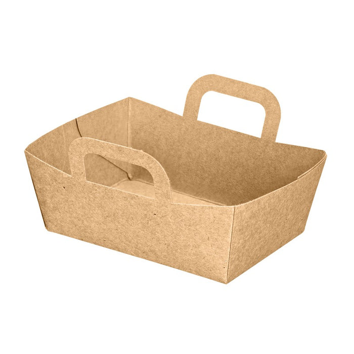 Mini panier en carton kraft  95x70mm H35mm-500Pcs