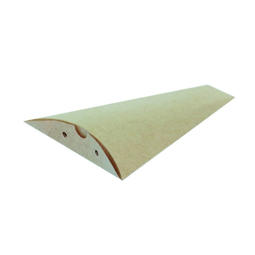 Boite à crêpe triangulaire carton kraft  120 H160mm-600Pcs