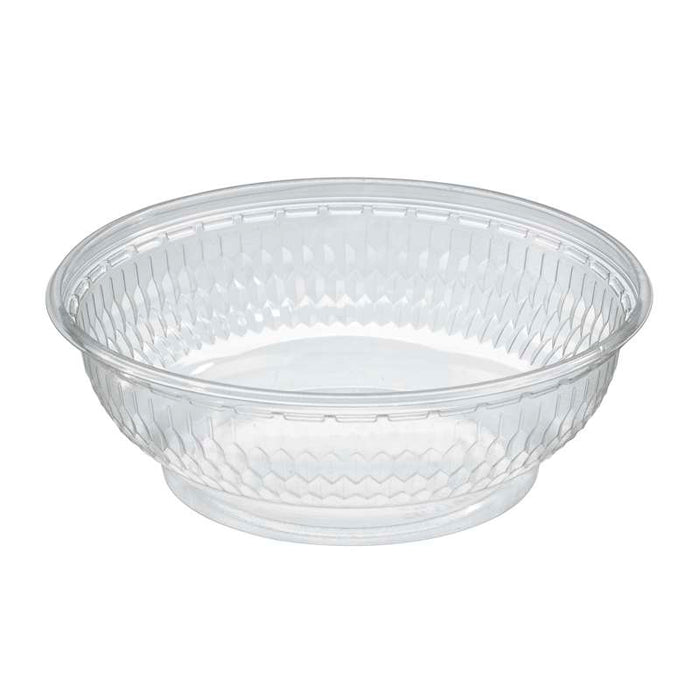 Bol à salade rond transparent en PET Ø180mm H60mm 950ml - 300Pcs
