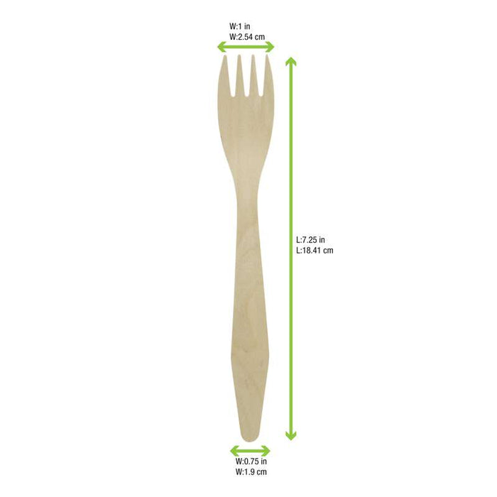 Hercule Fourchette bois   H185mm-1000Pcs