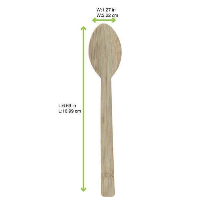 Cuillère bambou "Anji"  H174mm-500Pcs