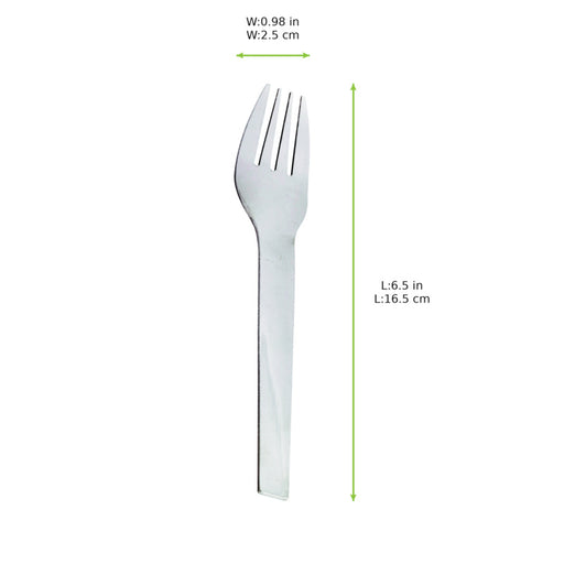 Fourchette inox   165x25mm H12mm-240Pcs