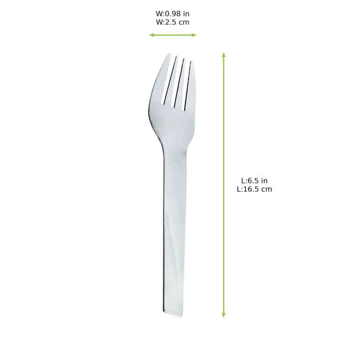 Fourchette inox   165x25mm H12mm-240Pcs