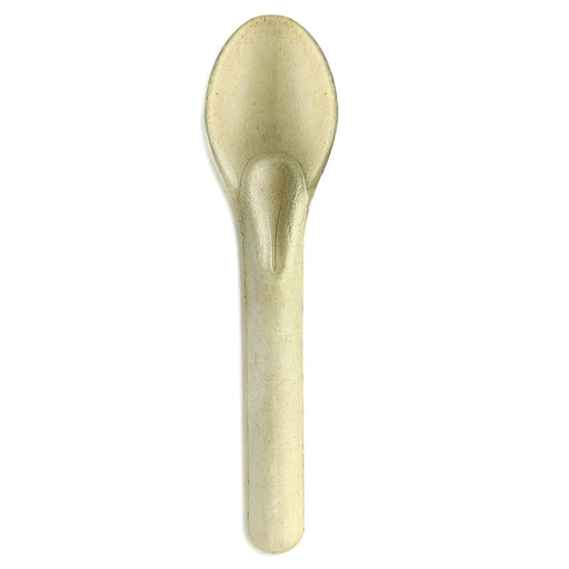 Cuillère en pulpe marron  35mm H142mm-1000Pcs
