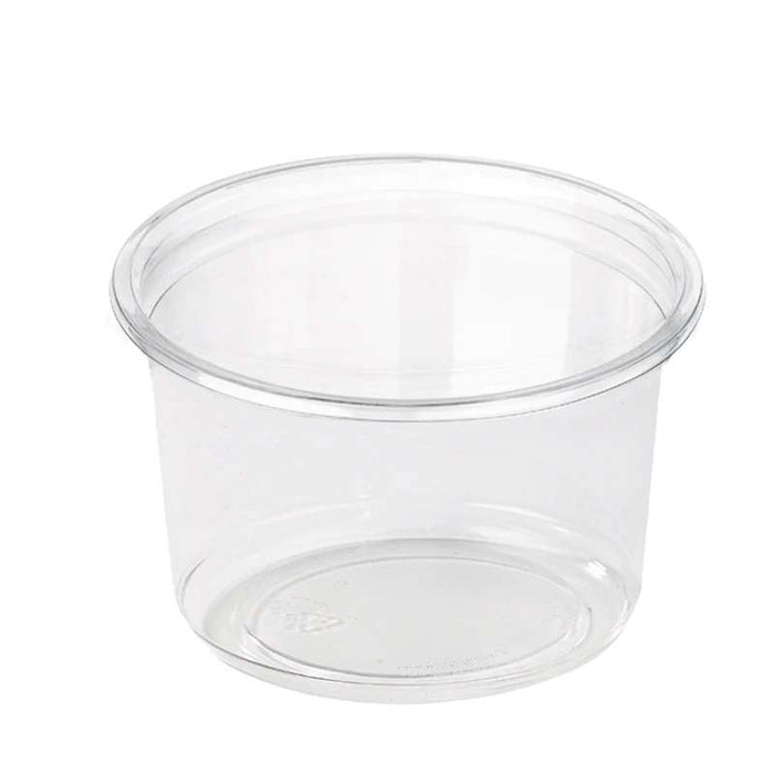 Pot Deli rond PET transparent  H61mm 360ml-500Pcs
