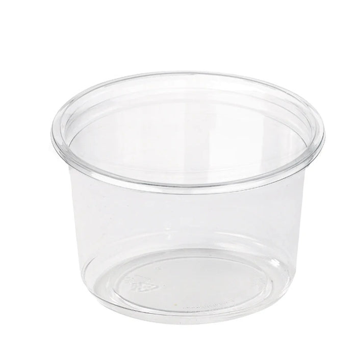 Pot Deli rond PET transparent  H61mm 360ml-500Pcs