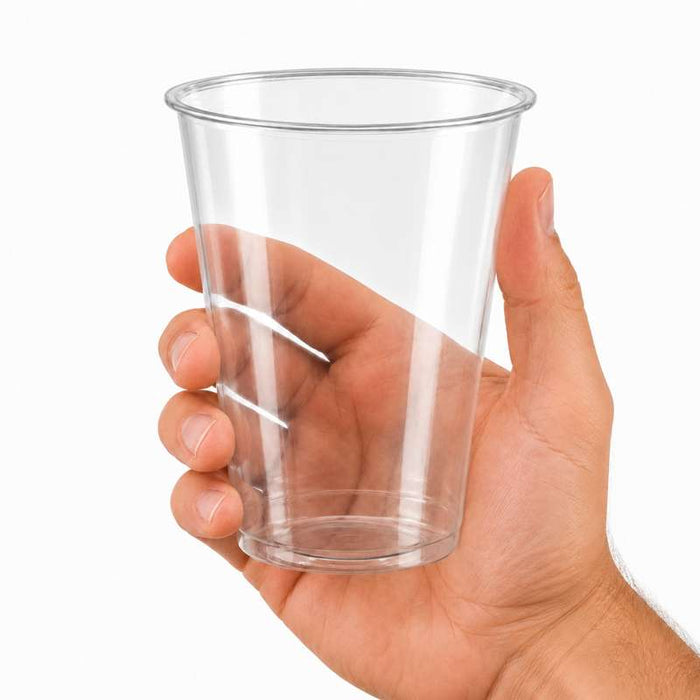 Pot Deli rond PET transparent  H139mm 1000ml-500Pcs