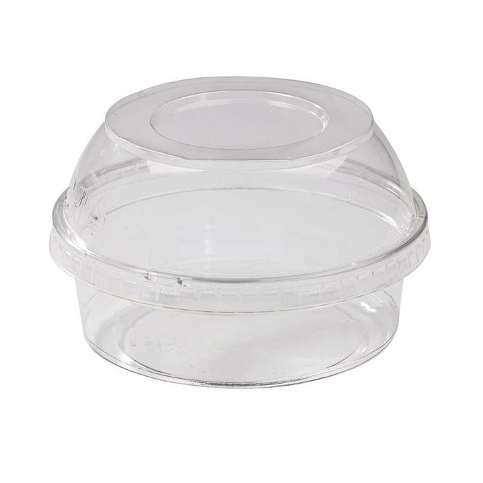 Pot Deli rond PET transparent  H45mm 250ml - 500Pcs