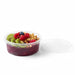 Pot Deli rond PET transparent avec couvercle rentrant   H38mm 200ml - 500Pcs