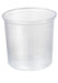 Pot Deli rond PP transparent   H105mm 750ml - 500Pcs