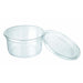 Pot Deli rond PLA transparent   H73mm 450ml - 1000Pcs