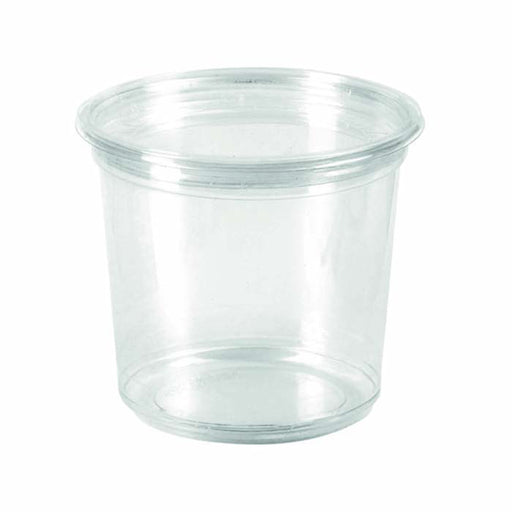 Pot Deli rond PLA transparent   H112mm 700ml - 500Pcs