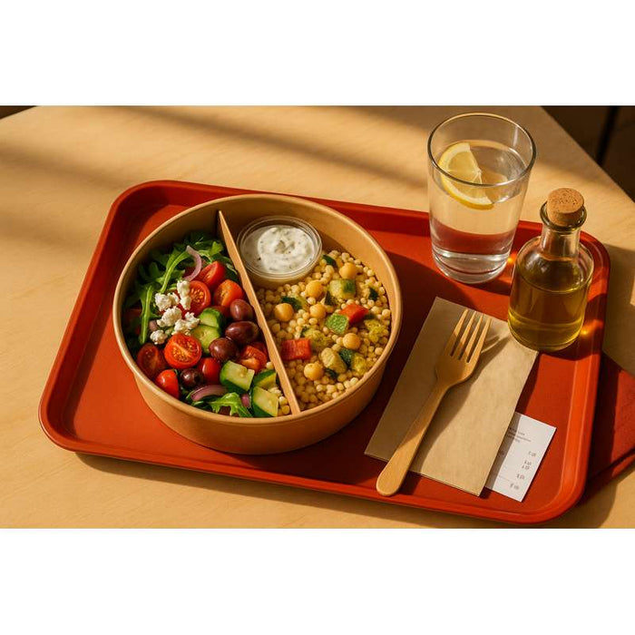 Saladier kraft "Buckaty" multi-usage  H75mm 1000ml-360Pcs