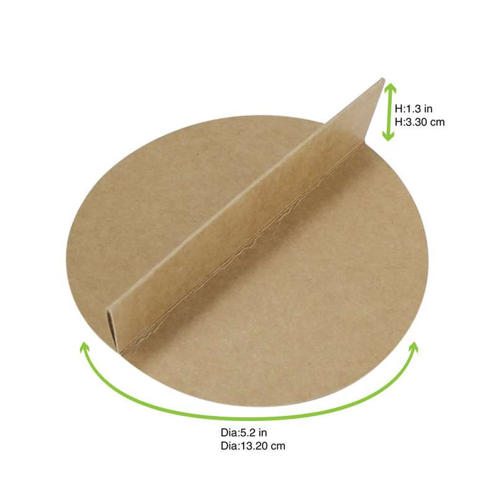 Diviseur 2 parties en carton brun 134mm H33mm-360Pcs