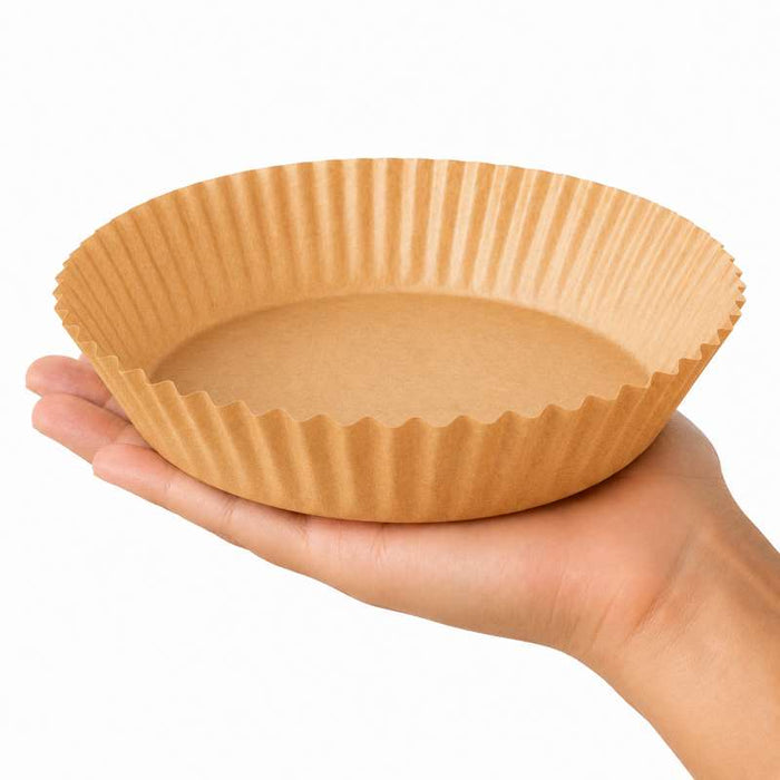 Moule à friture rond kraft sans trous  H45mm-2400Pcs