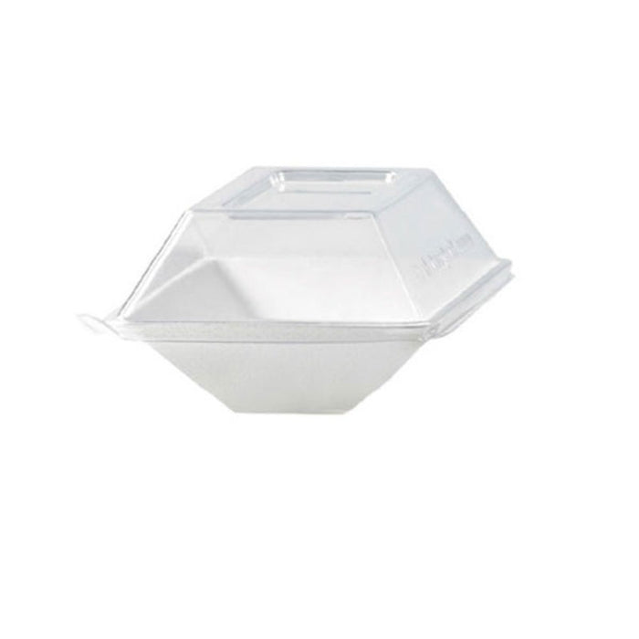 Couvercle dôme rectangulaire transparent en plastique PET  132x88mm H33mm-100Pcs