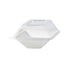 Couvercle dôme rectangulaire transparent en plastique PET  132x88mm H33mm-100Pcs