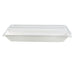 Couvercle dôme rectangulaire transparent en plastique PET  262x132mm H33mm-100Pcs