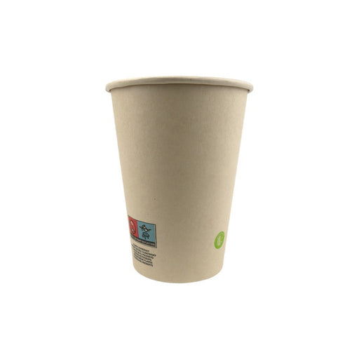 Gobelet en fibre de bambou avec laminage plastique PE   H110mm 350ml - 1000Pcs