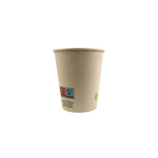 Gobelet en fibre de bambou avec laminage plastique PE   H91mm 200ml - 1000Pcs