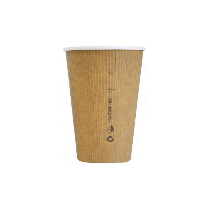 Gobelet carton PLA "Nature cup"  H112mm 340ml - 240Pcs