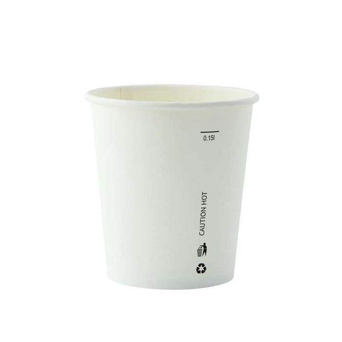 Gobelet AirCup en carton blanc  H79mm 180ml - 1000Pcs
