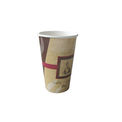Gobelet carton décor "Passion"   H160mm 450ml - 1000Pcs