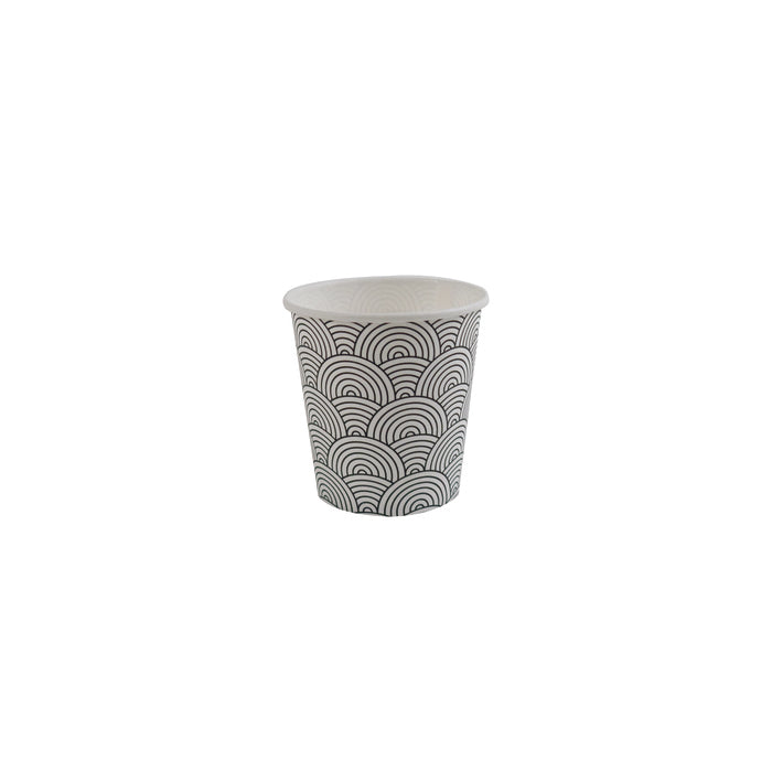 Vaso de cartón blanco laminado PE para dispensador Tokyo 110ml A60mm - 100Uds