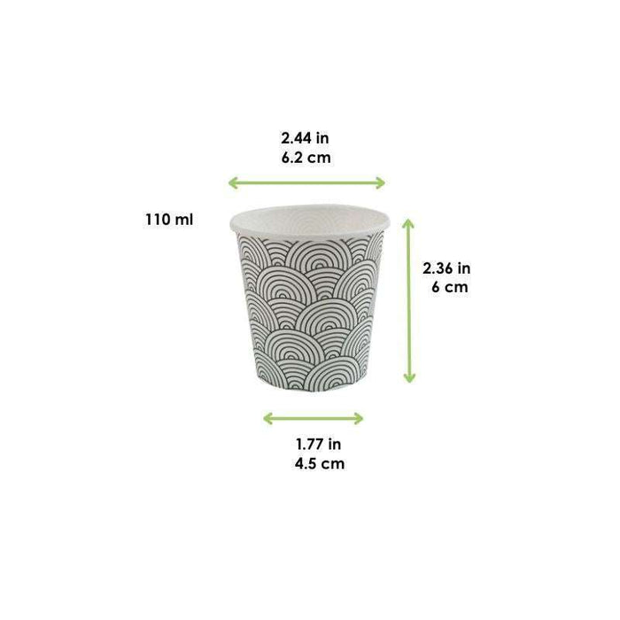 Gobelet pour distributeur automatique décor "Tokyo"  H60mm 120ml - 3000Pcs