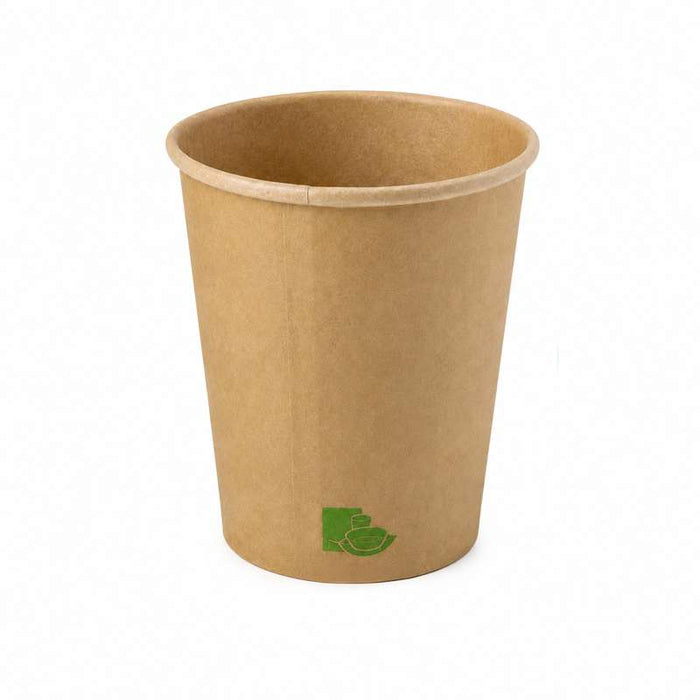 Gobelet "Zen" en carton kraft brun Ø90mm H136mm 460ml - 1000Pcs