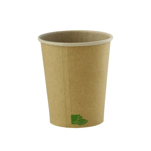 Gobelet Zen en carton kraft brun  H62mm 120ml-1000Pcs