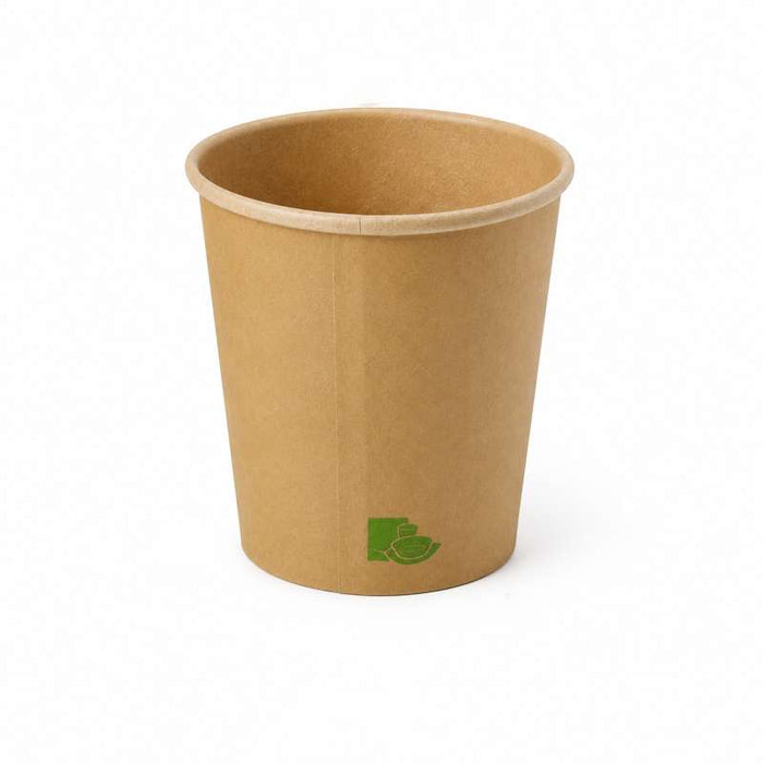 Gobelet "Zen" en carton kraft Ø74mm H79mm 180ml - 1000Pcs