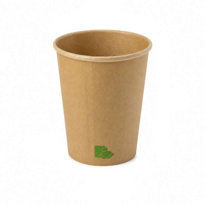 Gobelet "Zen" en carton kraft Ø70mm H91mm 200ml - 1000Pcs