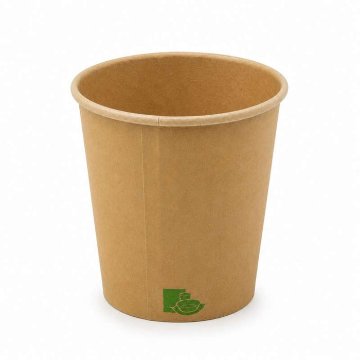 Gobelet Zen en carton kraft brun  H92mm 230ml-1000Pcs