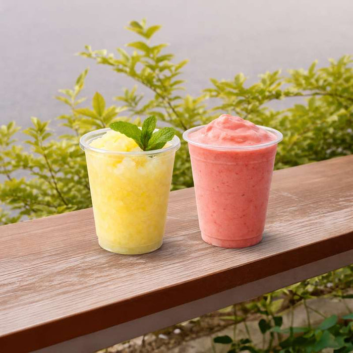 Coupe à dessert transparente en PET Ø92mm H85mm 330ml - 1000Pcs