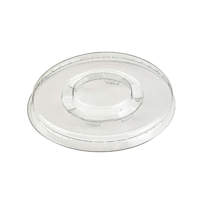 Couvercle plat en PET transparent Ø80mm - 1000Pcs