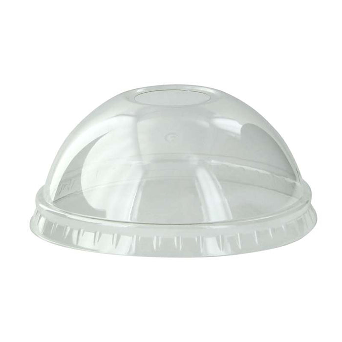 Couvercle dôme percé pour gobelet et pot Ø90mm H40mm - 1000Pcs