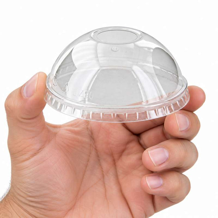 Couvercle dôme transparent en plastique PET  H10mm-1000Pcs