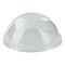 Couvercle dôme transparent en plastique PET  H10mm-1000Pcs