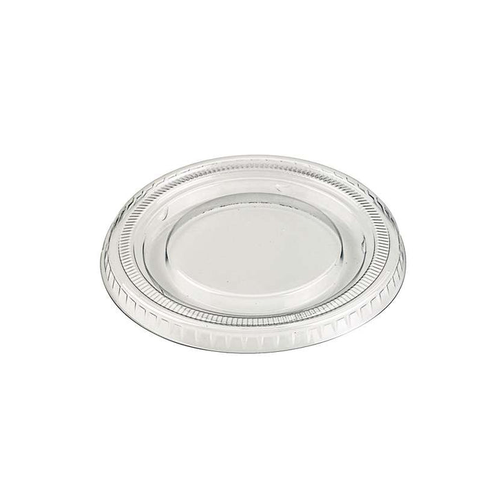 Couvercle plat transparent en PET Ø92mm - 1000Pcs