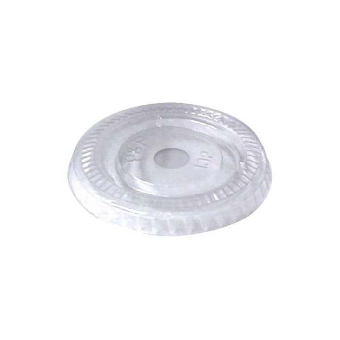 Couvercle plat transparent en PET Ø94mm - 1000Pcs