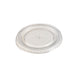 Couvercle PET transparent plat avec trou   H10mm-1000Pcs